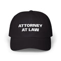 Attorney At Law Dad Cap — Embroidered Lawyer Baseball Hat